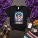 LA MEDIUM La Loteria Card T-Shirt Cute Fortune Teller Design | Unisex Mystic Tarot Card Style Tee | Mexican Bingo Inspired Spiritual Graphic Top Mexicada