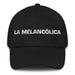 La Melancólica The Melancholic Mexican Spanish Pride Gift Regalo Dad Hat Mexicada Black