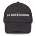 La Misteriosa The Mysterious One Mexican Spanish Pride Gift Regalo Dad Hat Mexicada Dark Grey