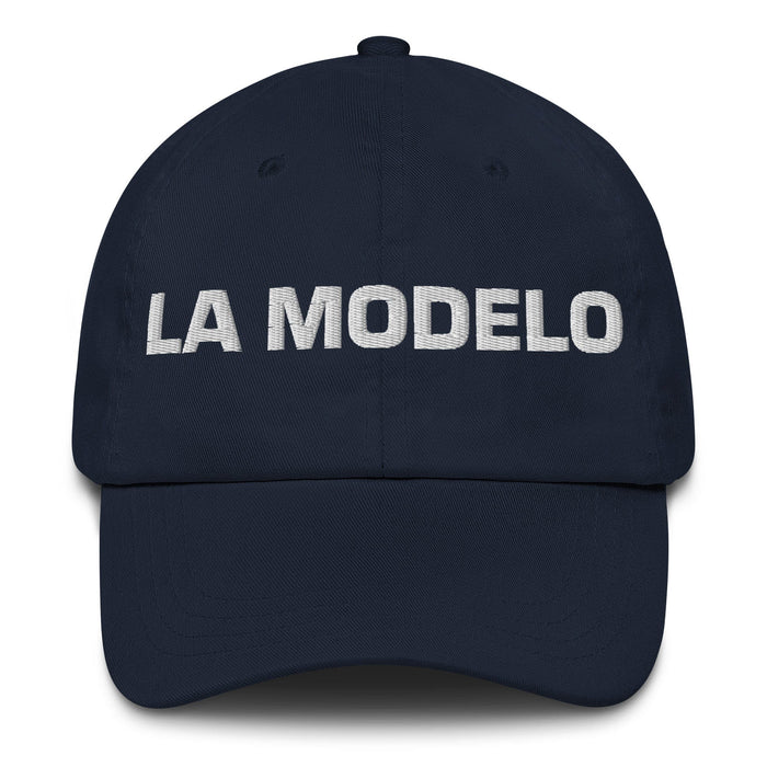 La Modelo The Model Mexican Spanish Pride Gift Regalo Dad Hat - Mexicada