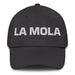 La Mola The Cool One Mexican Spanish Pride Gift Regalo Dad Hat Mexicada Dark Grey