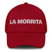 La Morrita The Little Girl/Boy Mexican Spanish Pride Gift Regalo Dad Hat Mexicada Cranberry