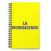 La Mumbaiense The Mumbaikar | Yellow Spiral Notebook, 140 Dotted Sheets | Funny Gift Idea Home Office Work | Mexican Spanish Pride Gift Mexicada