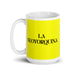 La Neoyorquina The New Yorker Funny Home Office Work Coffee Mug Mexican Spanish Pride Gift White Glossy Cup Yellow Card Mug Mexicada