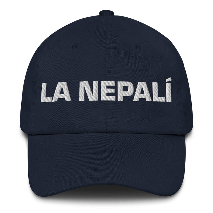 La Nepalí The Nepali Mexican Spanish Pride Gift Regalo Dad Hat - Mexicada