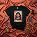 LA NEPALI Unisex T-Shirt - Cute Nepali Girl Lotería Card 12 Art Print, Culture and Tradition Inspired Design, Unique Gift for Women and Her Mexicada