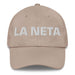 La Neta The Real One Mexican Spanish Pride Gift Regalo Dad Hat Mexicada Stone