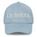 La Nieta The Granddaughter / The Grandson Mexican Spanish Pride Gift Regalo Dad Hat Mexicada Light Blue