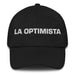 La Optimista The Optimistic One Mexican Spanish Pride Gift Regalo Dad Hat - Mexicada