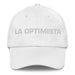 La Optimista The Optimistic One Mexican Spanish Pride Gift Regalo Dad Hat - Mexicada