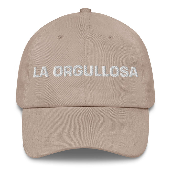 La Orgullosa The Proud One Mexican Spanish Pride Gift Regalo Dad Hat - Mexicada