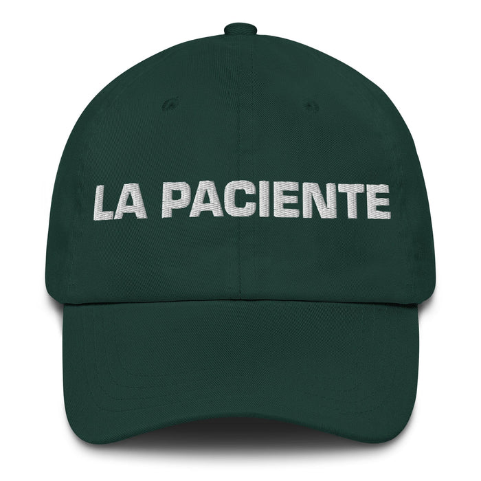 La Paciente The Patient One Mexican Spanish Pride Gift Regalo Dad Hat - Mexicada