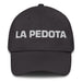 La Pedota The Drunk Mexican Spanish Pride Gift Regalo Dad Hat Mexicada Dark Grey