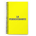 La Perseverante The Perseverant One | Yellow Spiral Notebook, 140 Dotted Sheets | Funny Gift Idea Home Office Work | Mexican Spanish Pride Gift Mexicada