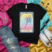 LA PIJA Kawaii Star Wand Loteria Card T-Shirt Unisex Mexican Bingo Style Graphic Tee Magical Cute Cartoon Design Gift Mexicada