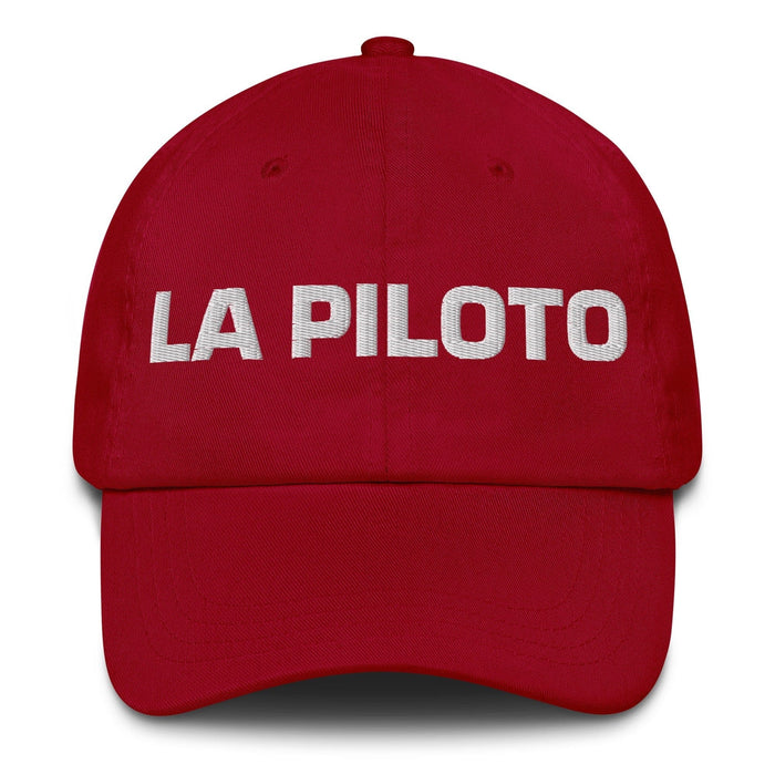 La Piloto The Pilot Mexican Spanish Pride Gift Regalo Dad Hat - Mexicada