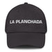 La Planchada The Well-Dressed Mexican Spanish Pride Gift Regalo Dad Hat Mexicada Dark Grey