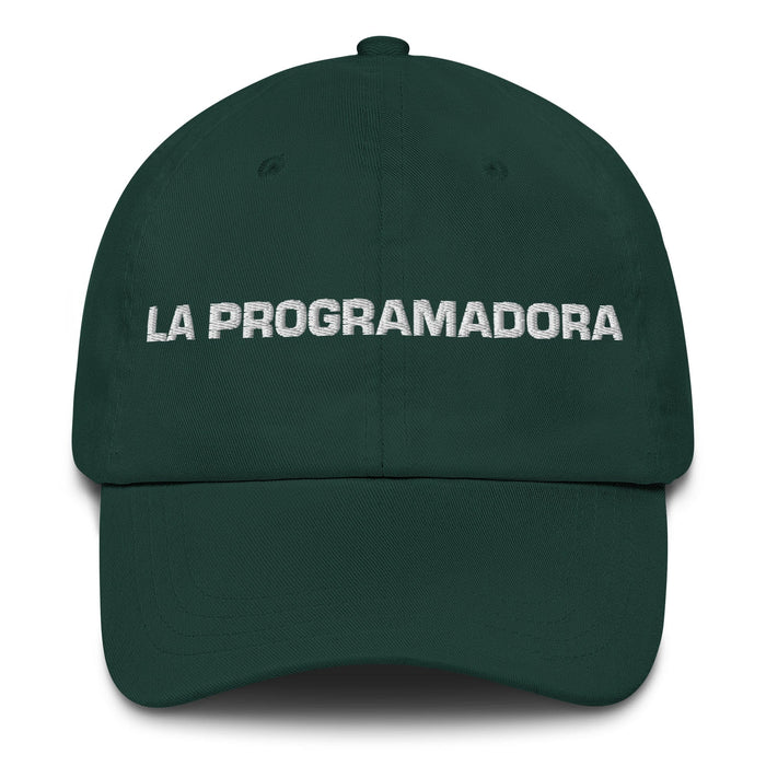 La Programadora The Programmer Mexican Spanish Pride Gift Regalo Dad Hat Mexicada Spruce