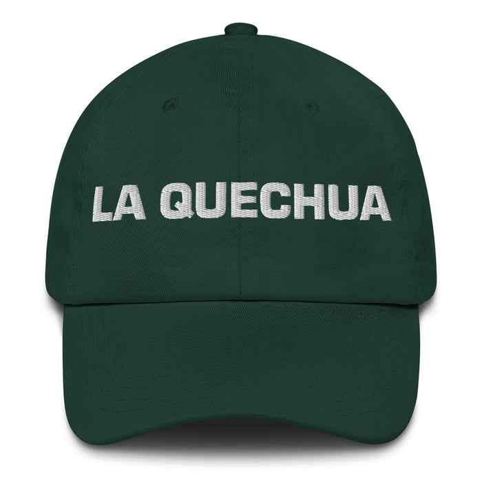 La Quechua The Quechua Mexican Spanish Pride Gift Regalo Dad Hat - Mexicada