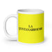 La Quintanarroense The Quintana Roo Resident Funny Home Office Work Coffee Mug Mexican Spanish Pride Gift White Glossy Cup Yellow Card Mug Mexicada