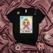 LA REINA Cute Cartoon Princess Loteria Card T-Shirt, Royal Crown Number 13, Mexican Bingo Game Inspired Unisex Tee Shirt Gift Idea Mexicada