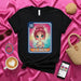 La Socia Cute Mexican Lotería Card T-Shirt, Women's Entrepreneur Girl Boss Design, Kawaii Aesthetic Graphic Tee, Unique Gift for Her Mexicada