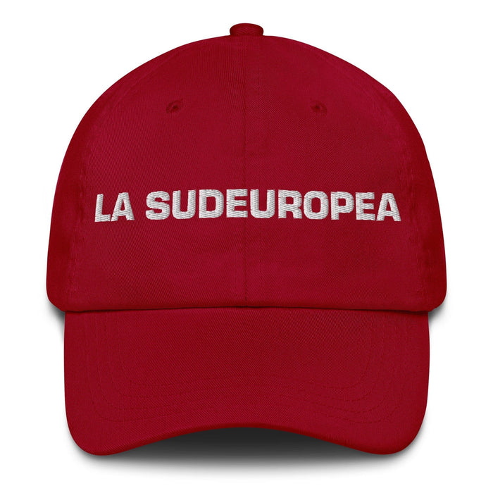 La Sudeuropea The Southern European Mexican Spanish Pride Gift Regalo Dad Hat - Mexicada