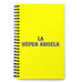 La Súper Abuela The Super Grandma / The Super Grandpa | Yellow Spiral Notebook, 140 Dotted Sheets | Funny Gift Idea Home Office Work | Mexican Spanish Pride Gift Mexicada