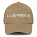 La Superfan The Superfan Mexican Spanish Pride Gift Regalo Dad Hat Mexicada Khaki