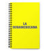 La Suramericana The South American | Yellow Spiral Notebook, 140 Dotted Sheets | Funny Gift Idea Home Office Work | Mexican Spanish Pride Gift Mexicada