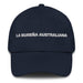 La Sureña Australiana The South Australian Mexican Spanish Pride Gift Regalo Dad Hat Mexicada Navy