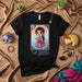 La Tamil, Cute South Indian Girl Lotería Card T-Shirt, Tamil Culture Art Tee, Number 15 Mexican Bingo Style Unisex Shirt, Desi Gift Idea Mexicada