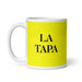 La Tapa The Tapas Lover Funny Home Office Work Coffee Mug Mexican Spanish Pride Gift White Glossy Cup Yellow Card Mug Mexicada