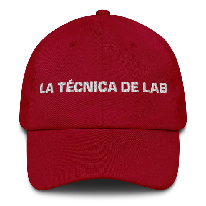 La Técnica De Lab The Lab Technician Mexican Spanish Pride Gift Regalo Dad Hat - Mexicada