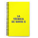 La Técnica De Rayos X The X-Ray Technician | Yellow Spiral Notebook, 140 Dotted Sheets | Funny Gift Idea Home Office Work | Mexican Spanish Pride Gift Mexicada