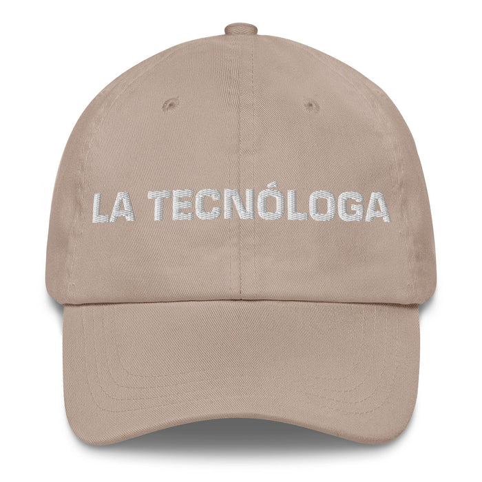 La Tecnóloga The Technologist Mexican Spanish Pride Gift Regalo Dad Hat - Mexicada