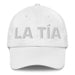 La Tía The Aunt / The Uncle Mexican Spanish Pride Gift Regalo Dad Hat Mexicada White