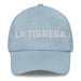 La Tigresa The Tiger Mexican Spanish Pride Gift Regalo Dad Hat Mexicada Light Blue