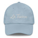 La Toxica Embroidered Dad Hat | Toxic, Bold, Fierce, Strong, Confident | L5 Mexicada Light Blue