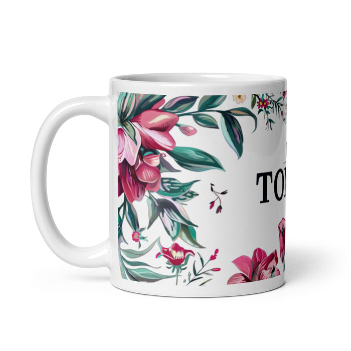 La Toxica Exclusive Name Art Piece Home Office Work Coffee Mug Mexican Spanish Pride Gift Cup One-Of-A-Kind Calligraphy White Glossy Mug | L11 Mexicada