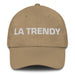 La Trendy The Trendy One Mexican Spanish Pride Gift Regalo Dad Hat Mexicada Khaki