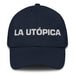 La Utópica The Utopian Mexican Spanish Pride Gift Regalo Dad Hat Mexicada Navy