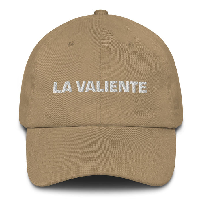 La Valiente The Brave One Mexican Spanish Pride Gift Regalo Dad Hat - Mexicada