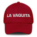 La Vaquita The Little Cow Mexican Spanish Pride Gift Regalo Dad Hat Mexicada Cranberry