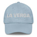 La Verga The Awesome One Mexican Spanish Pride Gift Regalo Dad Hat Mexicada Light Blue