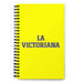 La Victoriana The Victorian | Yellow Spiral Notebook, 140 Dotted Sheets | Funny Gift Idea Home Office Work | Mexican Spanish Pride Gift Mexicada