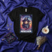 LA WICCA Cute Chibi Witch Lotería Card 13 T-Shirt, Mystical Halloween Shirt, Kawaii Pagan Occult Tee, Celestial Moon Stars Black Unisex Gift Top Mexicada