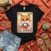 LA ZORRA Cute Fox Loteria Card Shirt, Number 12 Mexican Bingo Game T-Shirt, Kawaii Fox with Cape Unisex Tee, Latinx Culture Gift Apparel Mexicada