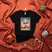 LA ZORRA Cute Fox Loteria Card Unisex T-Shirt - Mexican Bingo Game Art Tee, Short Sleeve Graphic Shirt, Gift for Fox Lovers, Traditional Card Design Apparel Mexicada