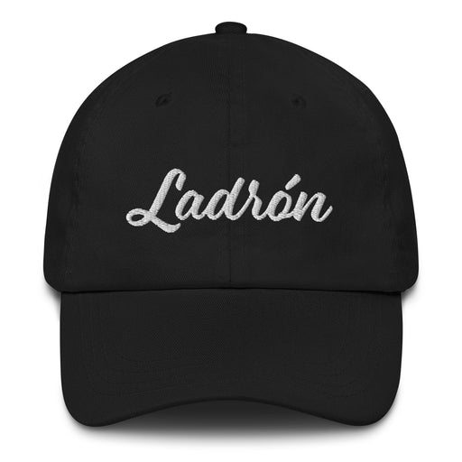 Ladrón Embroidered Dad Hat | Thief, Rebel, Street Smart, Bold Identity, Stealth, Urban Vibes | L5 Mexicada